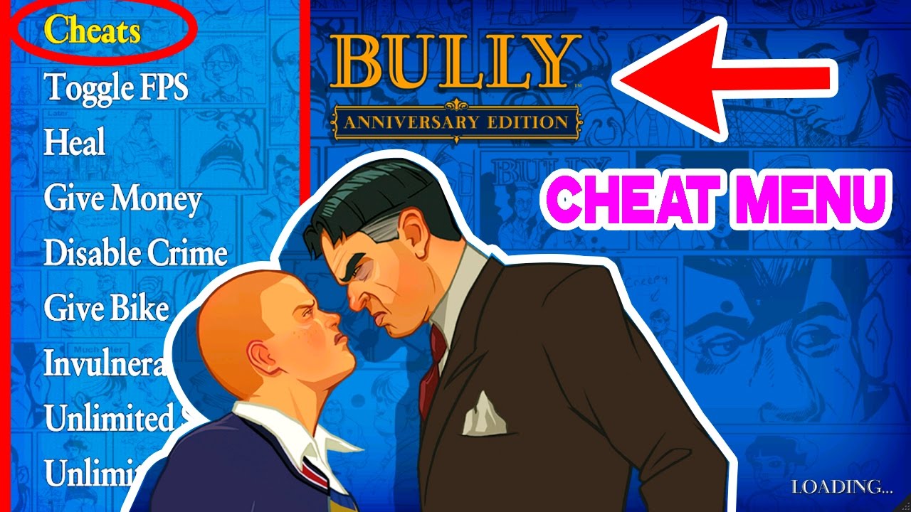bully pc cheats