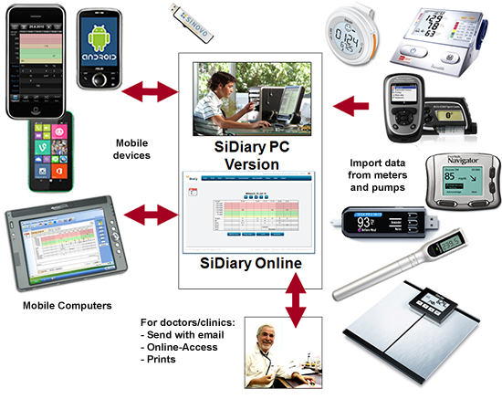 accu chek diabetes management software